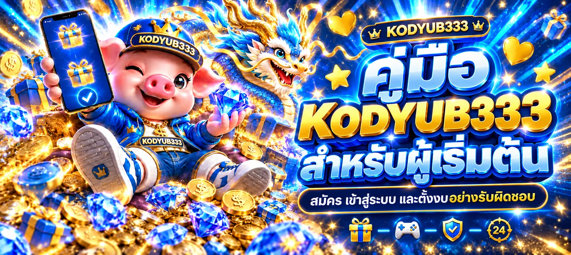 KODYUB333 คู่มือผู้เริ่มต้น เข้าใจ RTP และตั้งงบ